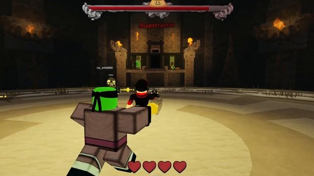 Прохождение BOOSFIGHT GUIDE Slap Battle  ГАЙД