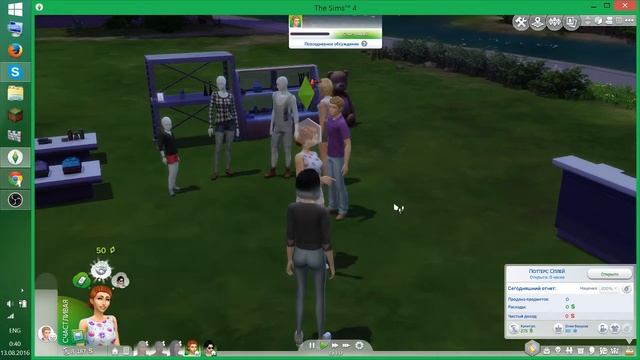 Играем в The Sims 4 с модами+секретики смотреть онлайн