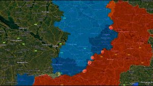 07.06.2025 Карта боевых действий. Идут бои на обширном участке фронта