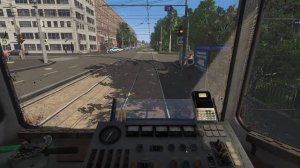 Саратовский трамвай в TRAINZ 19 || КТМ-8 Км по Саратову