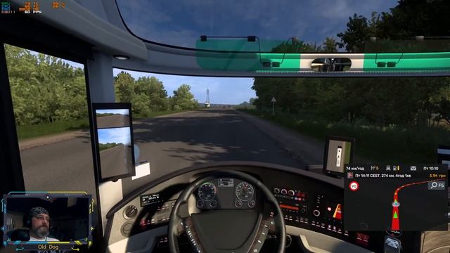 Euro Truck Simulator 2\ Ukr Map 7.0\ Тернопіль - Житомир \Український к смотреть онлайн
