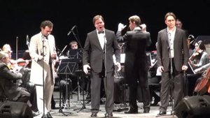 "Скажите, девушки, подружке вашей"  -  Владислав Косарев, Давид Гвинианидзе, Игорь Тарасов