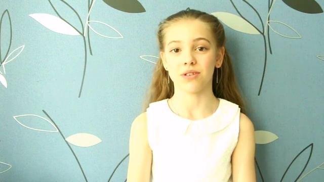 Вишня. Д.Красова. Читает Арбузова Вика 8 лет