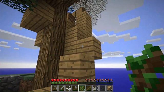 ПРО УЧИТ ВЫЖИВАТЬ НУБА НА ОСТРОВЕ SKYBLOCK! ПЕРВОЕ ВЫЖИВАН смотреть онлайн