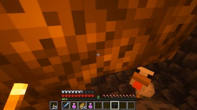 Minecraft Ванилла #7 - Первая ферма опыта и Визер. смотреть онлайн