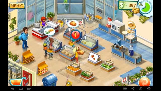 Супермаркет Мания 2 (Уровень 5-2) / Supermarket Mania 2 (Level 5-2) смотреть онлайн