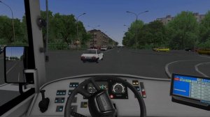 Рабочий день на автобусе Scania OmniLink Omsi 2