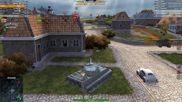 Wot Blitz. TIGER 2. МОНСТР БРОНИ!!! смотреть онлайн