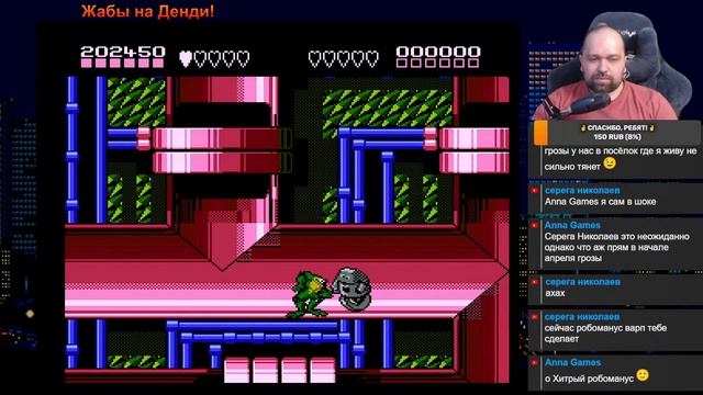 BattleToads на AV-Famicom жаба, отпусти!) смотреть онлайн