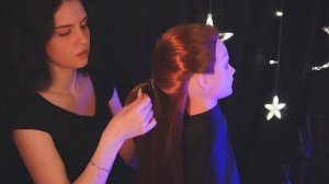 ASMR | усыпляющий шёпот и создание причёсок