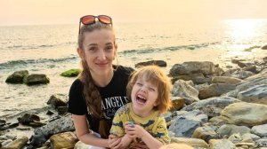 Отдых с детьми на море. Анапа. Высокий берег.