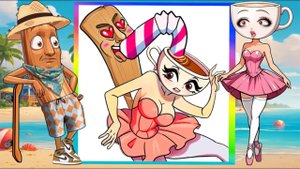 Итальянские мемы - Реакция Балерина Капучино - МУЛЬТИК ДЛЯ ДЕТЕЙ| Мультфильмы