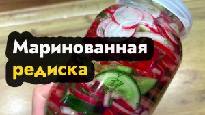 Маринованная  редиска как приготовить маринованную редиску быстро и вкусно рецепт дома