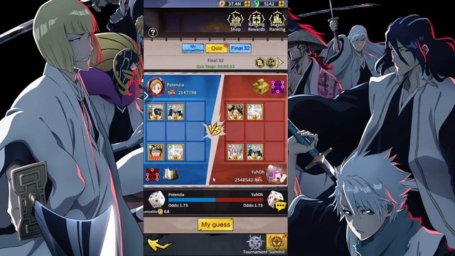 Очередной турнир, со ставками. Shinigami Soul Fighters - AFK Bleach/АФК смотреть онлайн