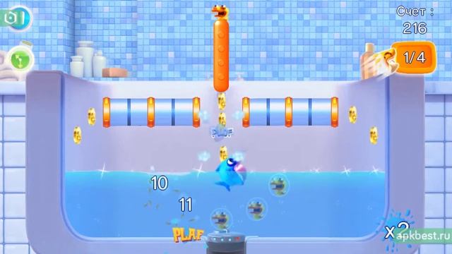 Обзор - Shark Dash - для Андроид смотреть онлайн