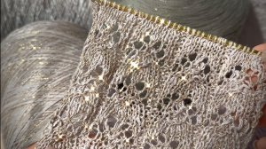 Вяжется очень просто, а выглядит ПОТРЯСАЮЩЕ! ✨ Узор спицами «Венеция»!