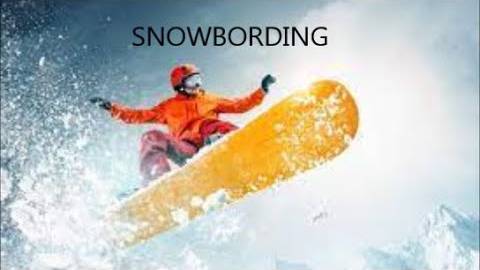 Snowboarding -  Jumps And Tricks. Winter Track. FITNESS MOTIVATION.