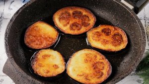 Баклажаны жареные с чесноком и майонезом