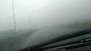 При выезде из Москвы погодка не порадовала!! 08.06.2025