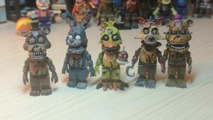 Все 75+ лего фигурок FNAF от MCFARLANE (обзор всех лего фигурок