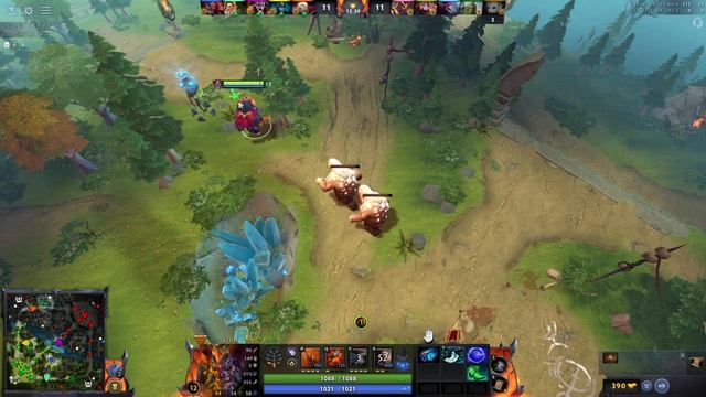 Dota2 - Сложная катка :S смотреть онлайн