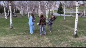 Танцевальный флешмоб "Мы с тобой первые"