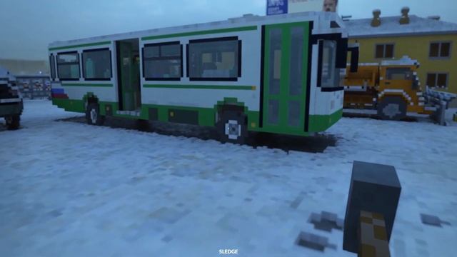 обзор на карту RUSSIAN TOWN 5 WINTER тирдаун смотреть онлайн