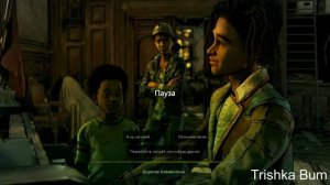 Реакция летсплейщиков на песню Луиса в The walking dead final seas