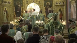 08.06.2025 Литургия. Великая Вечерня с коленопреклонными молитвами