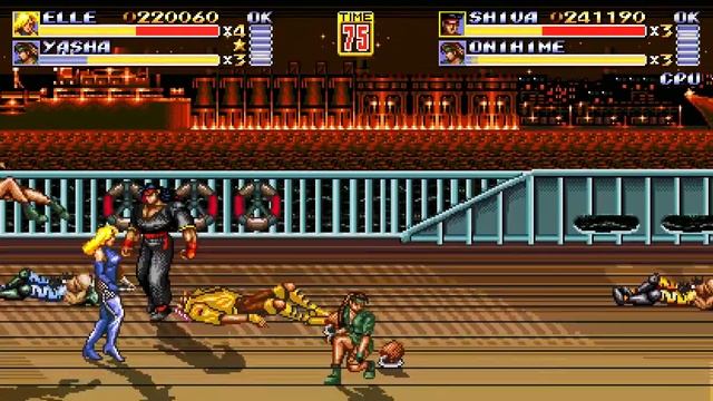 Streets of Rage Remake v5 2 #15 (Прохождение Elle in Shiva) часть 1 смотреть онлайн