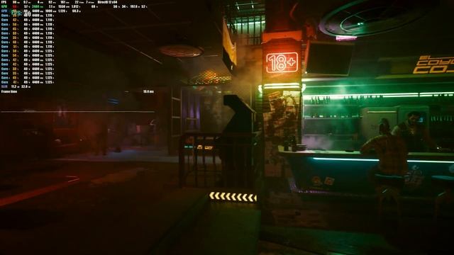 Тест Ryzen 7 5800x с RX 6800 XT Киберпанк  впечатляющие смотреть онлайн