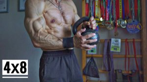 Комплекс Упражнений С Гирей в Домашних Условиях - Дикий Лось
