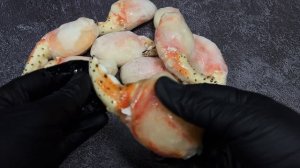 Мясо камчатского краба "кулак", 1 коготь (Эскимо), очищенное, варено-мороженое