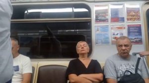 Поездка г. Минск Метро 2 линия Автозаводская Могилевск