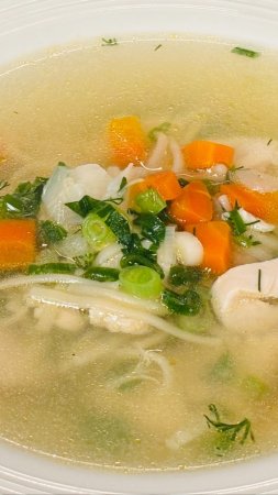 Настоящая куриная лапша — как у бабушки! 🍜
