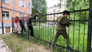 паркур на молодежном центре