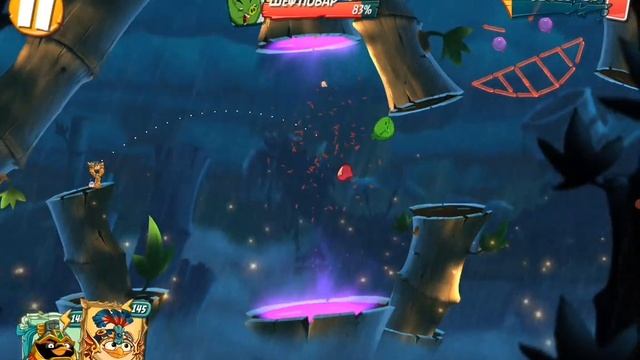 angry birds 2. паника короля свиней , босс вылетел в порталл ! смотреть онлайн