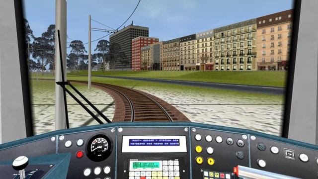 Trainz: трамвай NF10, Pacific Fair — Soutport Pool, Surfside Tram смотреть онлайн