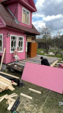 каркасная пристройка к дому