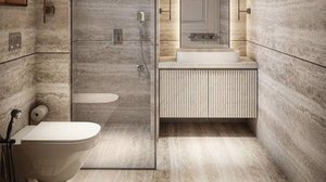 Травертин в дизайне интерьера