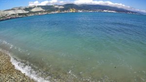 Центральный пляж, Коса, Алексино в конце апреля