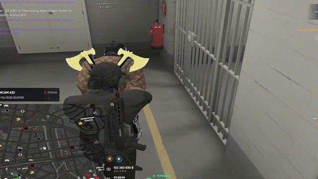 Задержание на кристал рп игра за госника FIB смотреть онлайн