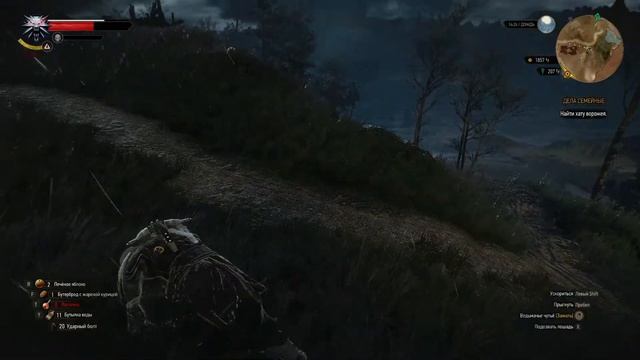 The Witcher 3 HD - Паразит Всебог охота на клекотуна и разбор?