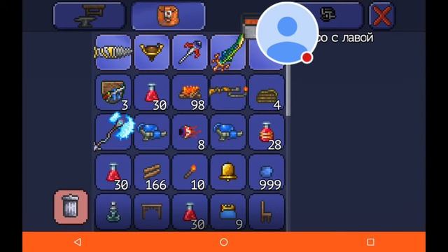 Как проходить сквозь стены в Terraria на андроид!!! смотреть онлайн