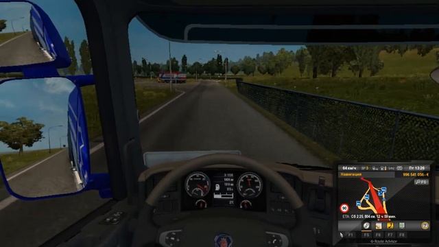 Евро Грузовик Симулятор 2 Мультиплеер Для Глухий #1 смотреть онлайн