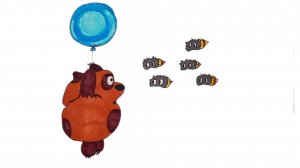 Как нарисовать советского Винни Пуха, рисунки для срисовки