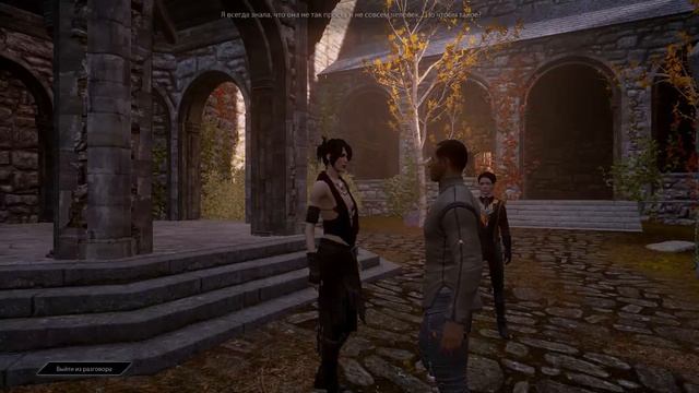Dragon Age Inquisition Диалог Морриган после встречи с Флемет смотреть онлайн