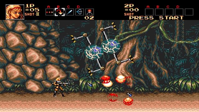 Contra: Hard Corps - 2) Второй сценарий за Шину!