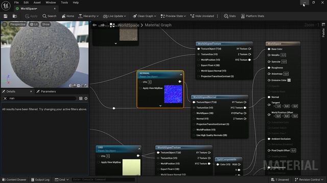 Текстурируем без UV развертки в Unreal Engine 5.4 смотреть онлайн