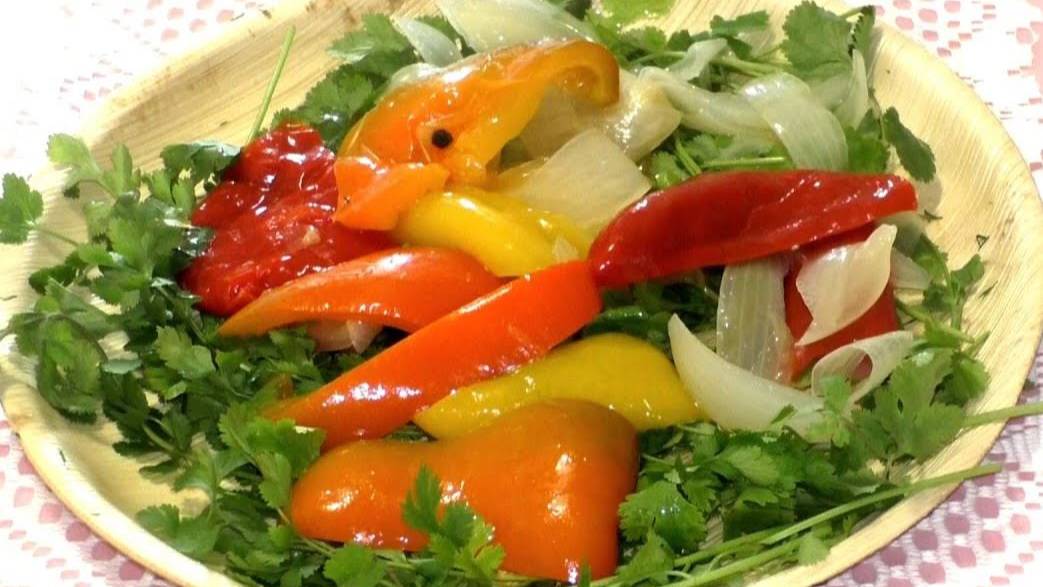 Как приготовить ОЧЕНЬ ВКУСНЫЙ МАРИНОВАННЫЙ ПЕРЕЦ.  - Рецепты из старой тетрадки